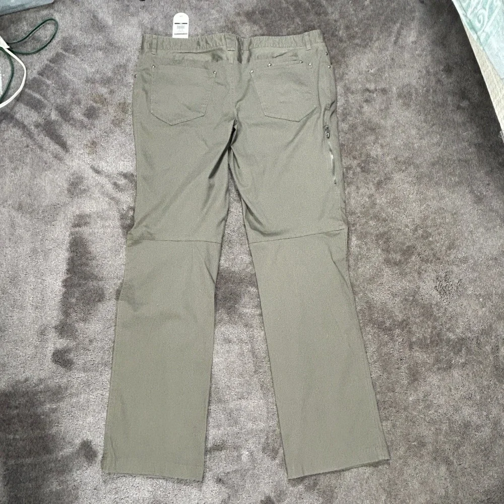 Merrell Articulus Pant Mens 40L Boulder Greige Solid Outdoor Hiking Stretch